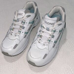 Vionic shoes women’s size 7.5 walking shoes leather upper rubber sole